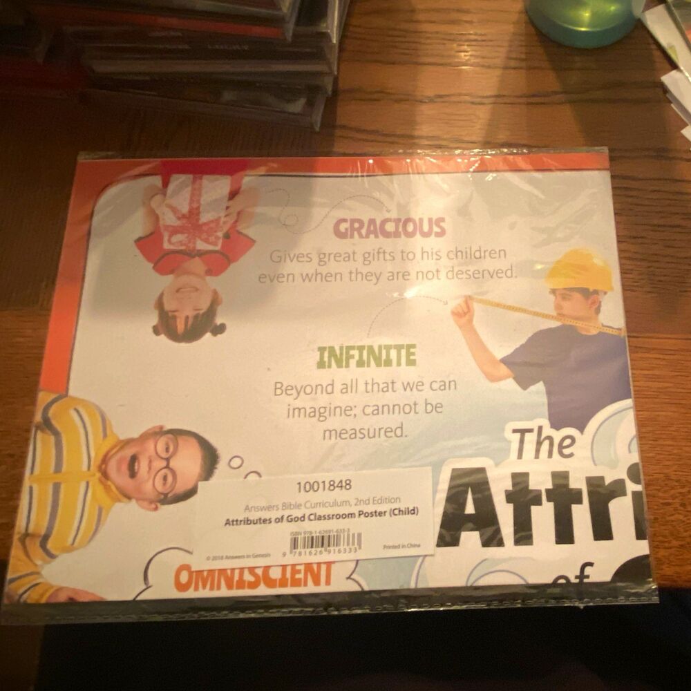 Answers Bible Curriculum 2nd Edition 2 Posters